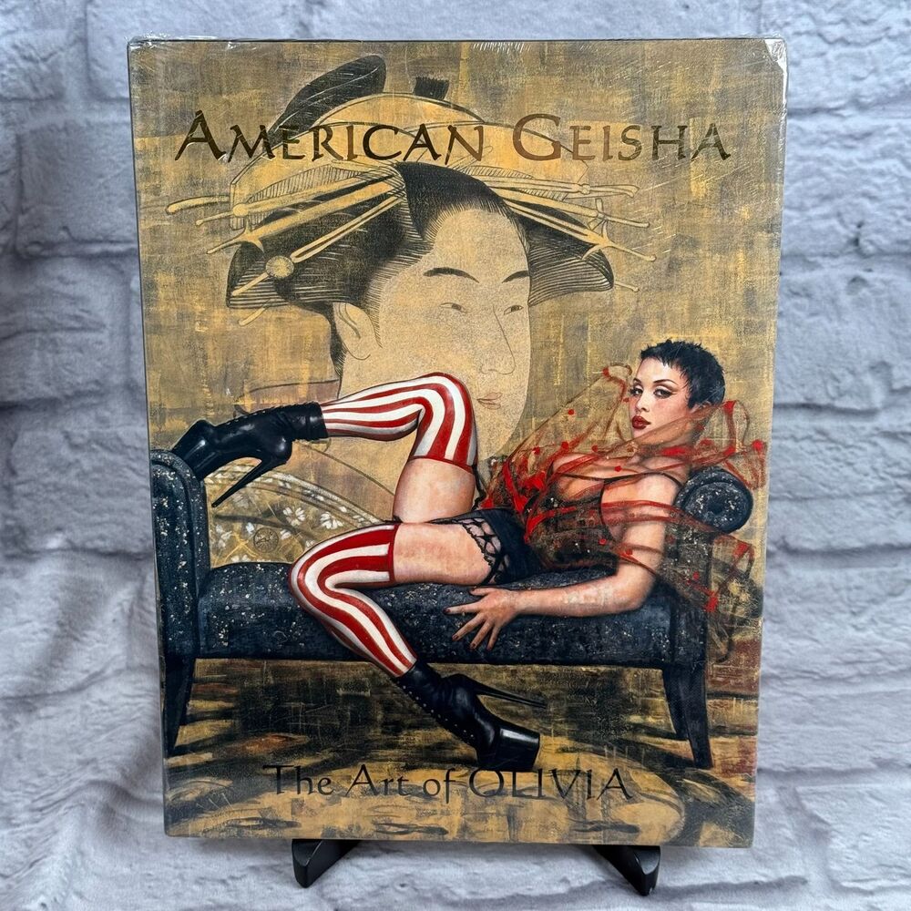 Art Of Olivia De Berardinis American Geisha Hardcover Book New In Plastic  2003